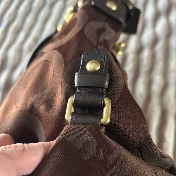 Coach Brooke Signature Brown Canvas Bag GO973-14147 - Picture 10 of 15